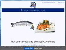 Tablet Screenshot of fish-line.com